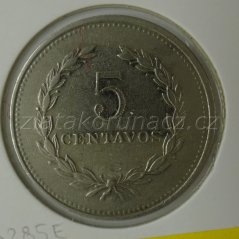 Salvador - 5 centavos 1963
