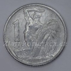 1 koruna 1952