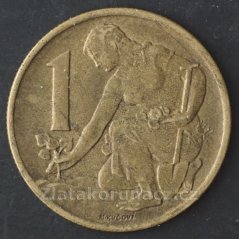 1 koruna 1964