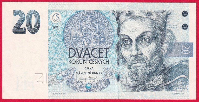 Česká republika - 20 korun 1994 A 39