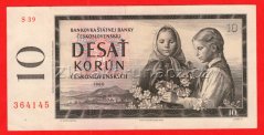 Československo - 10 korún 1960 S 39