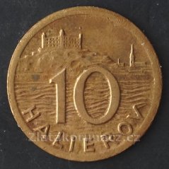 10 haléř 1942