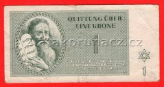 1 K - Terezínská poukázka A 049