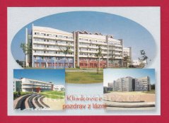 Klimkovice - pozdrav z lázní, jodová sanatoria