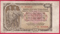 100 Kčs 1953 NS