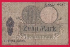 Německo - 10 mark 6.10.1906 - série S