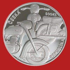 2022 - 500Kč Motocykl Jawa 250 Proof