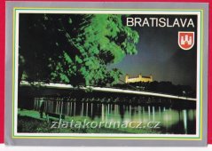 Bratislava- pohled na most a hrad