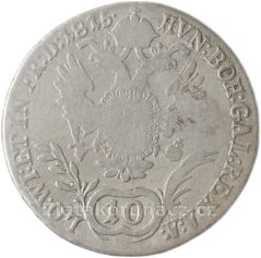 10 Krejcar 1815 B
