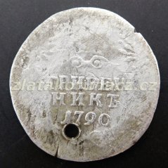 Rusko - 1 grivennik (10 kopějka) 1790