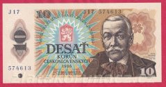 Československo - 10 korún – 1986 J 17