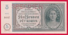 5 Korun 1940 B 037
