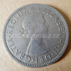 Anglie - 1/2 crown 1960