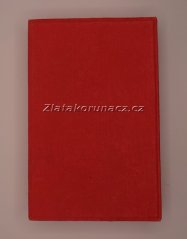 Krabička na vyznamenání - červená
