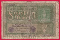 Německo - 50 mark 24.6.1919 - série SOa-pořadí 1,