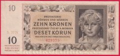 10 Korun 1942 Serie: A 20, neperf.