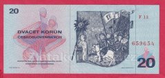 Československo - 20 Korun-1970 F 13