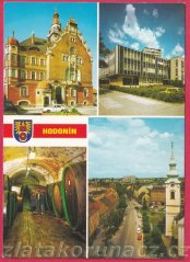 Hodonín - Radnice, spořitelna, Vinné sklepy
