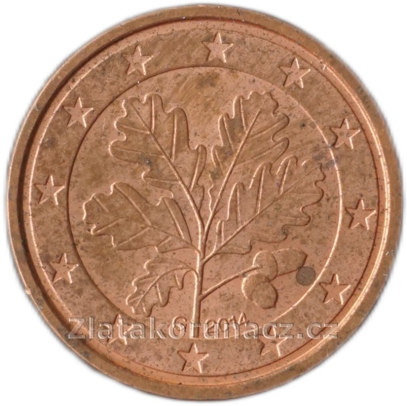Německo - 1 Cent 2014 G