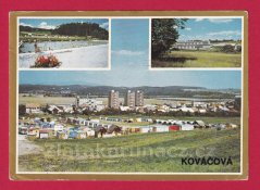 Kováčová - celkový pohled, léčebný dům, koupaliště