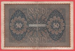 Německo - 50 mark 24.6.1919 - série MSa-pořadí 1