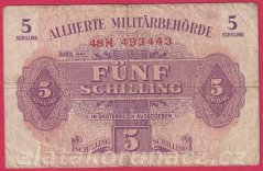 Rakousko - 5 Schilling 1944 Military