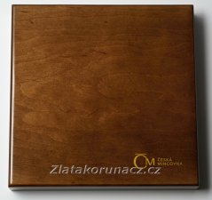 Sada mincí 2015 - proof - Dřevo