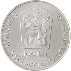 1981 - 100Kčs - První let do vesmíru - Standart