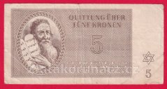 5 K - Terezínská poukázka A 016