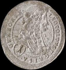 1 Krejcar 1702 - Vídeň