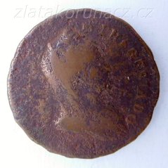1/2 krejcar 1776 S