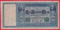 Německo - 100 mark 21.4.1910 - série G-zelený
