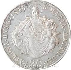 20 Krejcar 1845 B