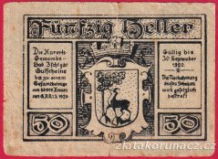 Bad Ischl - 50 haléřů - 1920