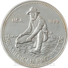 USA 1982 - The American prospector - Engelhard - 1 oz