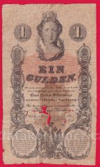 Rakousko-Uhersko - 1 Gulden 1858