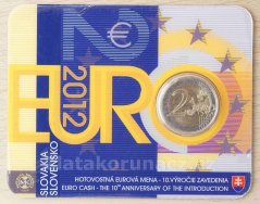 2012 - 2€ Společná evropská měna - karta