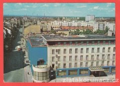 Pardubice-Třída Míru celkový pohled