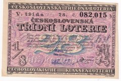 Los - 15 kč - 28. Československá třídní loterie V. - B r.1933