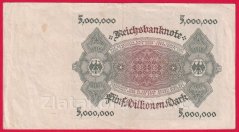 Německo - 5.000.000 mark 1.6.1923 - série B