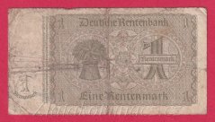 Německo - 1 Rentenmark 30.1.1937 - série K