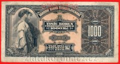 1000 Korun 1932 B Perf.
