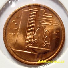 Singapur - 1 cent 1975