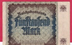 Německo - 5000 mark 2.12.1922 - série P-WO