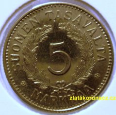 Finsko - 5 markkaa 1942 S