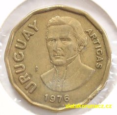 Uruguay - 1 new peso 1976