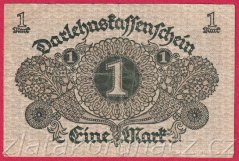 Německo - 1 mark 1.3.1920 - série 437