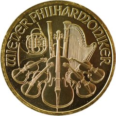 Zlatá mince Rakouska - 1 Oz Philharmoniker 1997