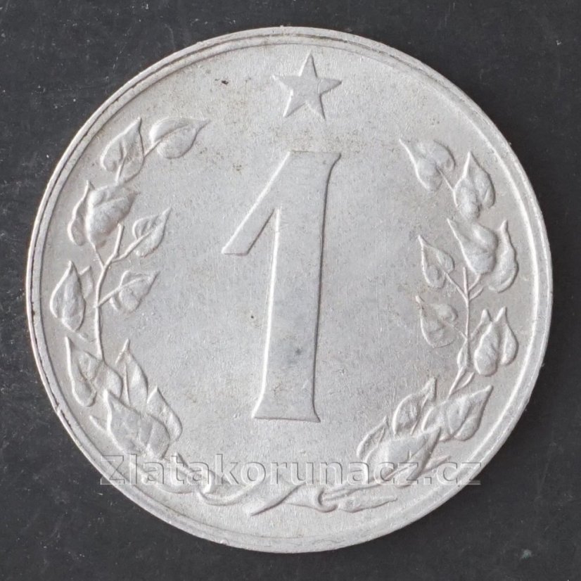 1 haléř 1954