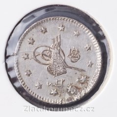 Turecko - 1 kurush 1293/32 (1906) - Abdul Hamid II.